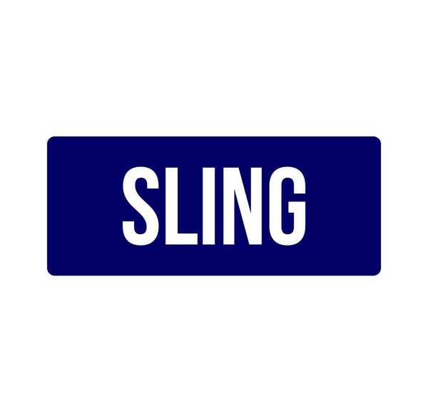 Aufkleber "Sling"